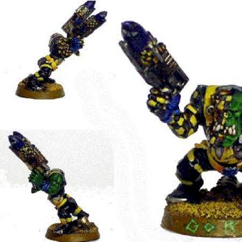 Gok - Bad Moonz Flash git with rokkit launcha by The Rat Marine