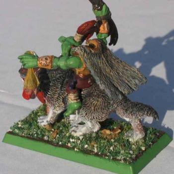 Goblin Boss Wolf Rider by lorenz82