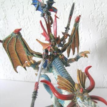 HIGH ELF WITH DRAGOON by nergalis