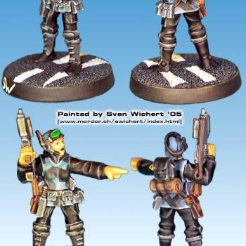 Urban War: Viridian Special Forces Sergeant by Vulture