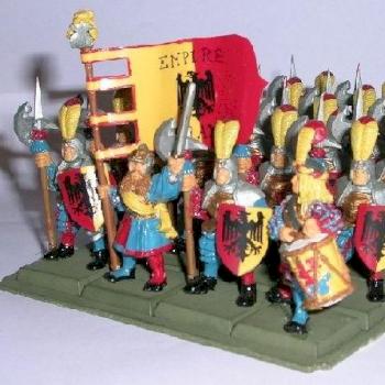 Empire halberdier unit by captain tux