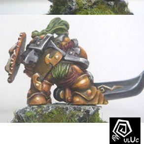 Khor Warrior (shield) by uluc