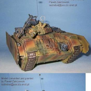 Death Korps of Krieg Chimera by lastrebel