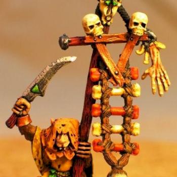 The banner for my Plague Monk unit by geektom