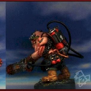 Toro Gorg (Necromunda special character) by Doctor Piorno