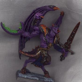 Slaaneshi Daemon Prince by Enchanted Automaton