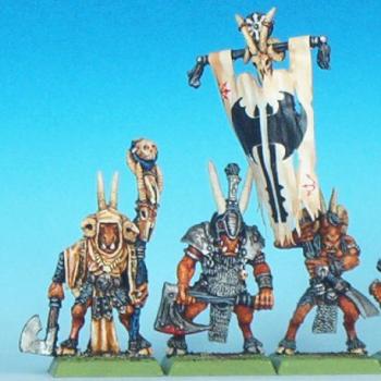 GW Beastmen Command Group by SnaQ