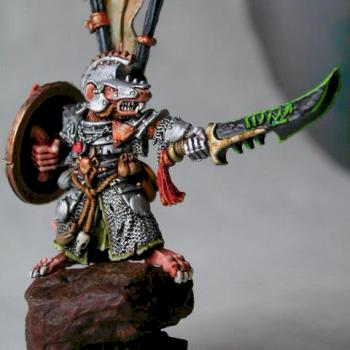 Skaven Warlord by ThePab