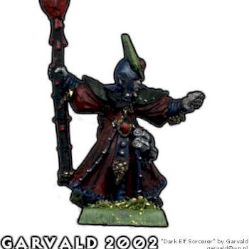 Dark Elf Sorcerer by garvald
