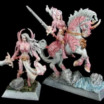 The Red Lioness from Confrontation (mtd and unmounted) by sivousplay