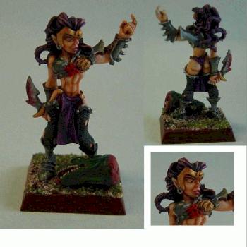 Dark Elf Witch - by Ben