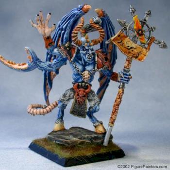 Tzeench  deamon prince by Menelker