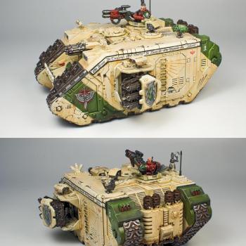 Dark Angels Land Raider by Adv