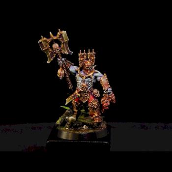 Khorne Bloodreaver Champion by Sorn