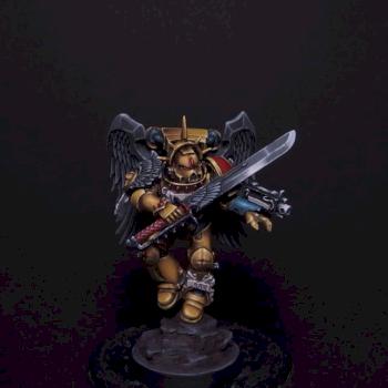 Blood Angel Sanguinary Guard by AsyLum