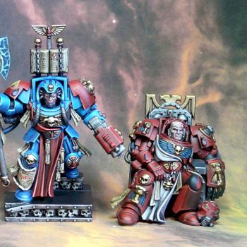 Space Hulk characters by RAFF