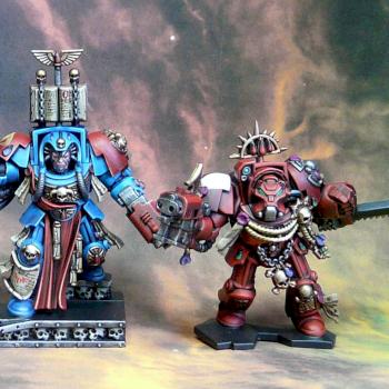 Space Hulk characters by RAFF