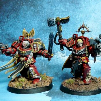 Blood Angels Captain Karlaen by RAFF