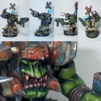Stormclaw Deathskulls Ork Nob #2 by Hamish Longstride