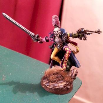Harlequin Troope Master by sparkyrutte