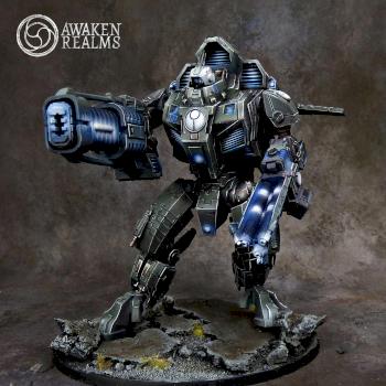 Tau Empire Y'Vahra Battlesuit by Awaken Realms