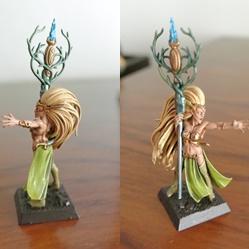 Wood Elves Spellweaver (conversion) by frenchi861