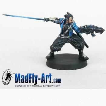 Yojimbo, Mercenary Sword (Standing) by MadFlyArtStudio