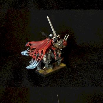 Vampire Counts Mannfred on Barded Nightmare by DrumAndBass