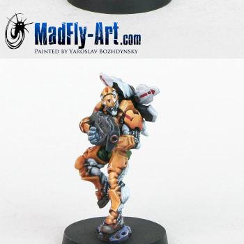Tiger Soldier by MadFlyArtStudio