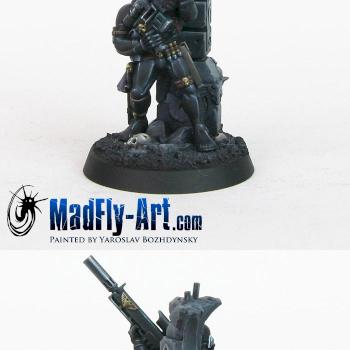 Vindicare Assassin by MadFlyArtStudio