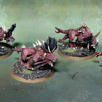 Khorne Flesh Hounds by Awaken Realms