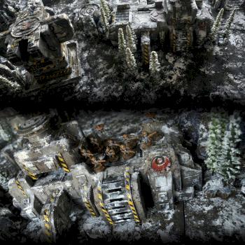 Tau Echo Base WOLF SNOW FLOE by studiolevel