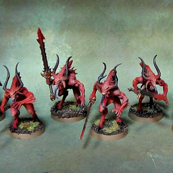 Khorne Bloodletters by Awaken Realms