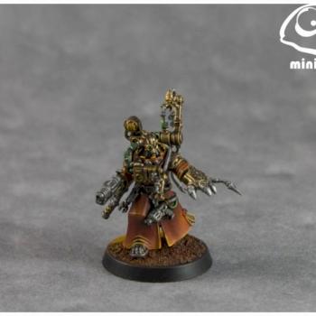 Adeptus Mechanicus Kastelan Robots by minichameleon