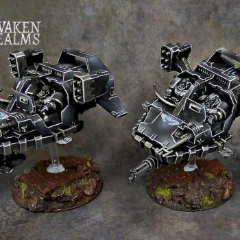 Dark Angels Ravenwing Land Speeder by Awaken Realms