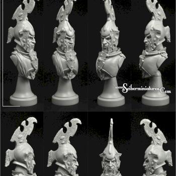 Sci Fi Elf Bust by Scibor