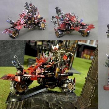 Ork WarBoss ride on The Monster Bike by tichiro