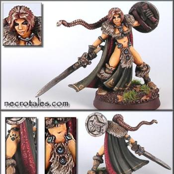 Female Viking Warrior by EArkham