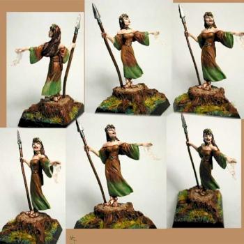female druid by ALizardInCrimson