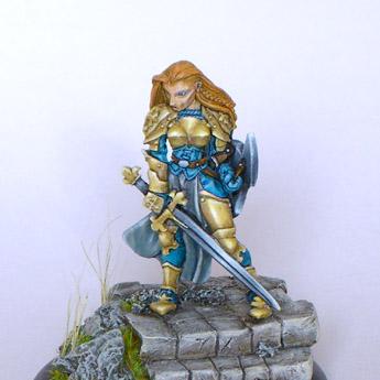 Female Justicar by neonlights