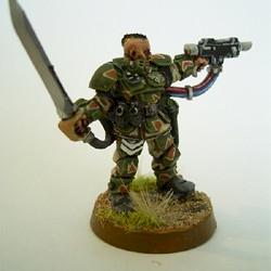 Kasrkin Sergeant by ArcticQuakee