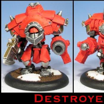 Khador Heavy Warjack - Destroyer by Plot2Kill