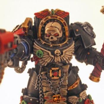 Space Marine Chaplin by drewfis