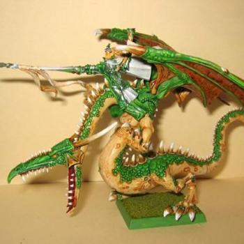 High Elf Dragon by GalacticaActual