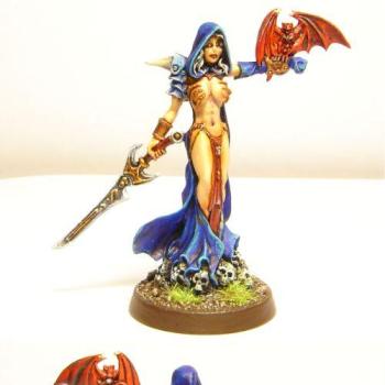 Dunkelelfen Zauberin by rem dany