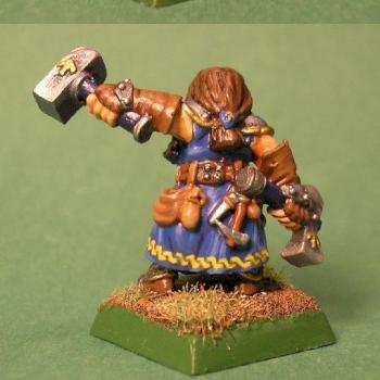 Dwarf, Magda Mintsilver by SouthernRunesmith