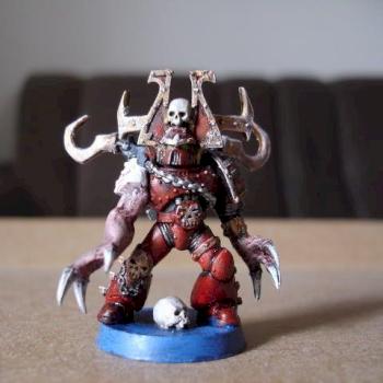 Daemonic Talons Khorne Lieutanent by Frostspirit