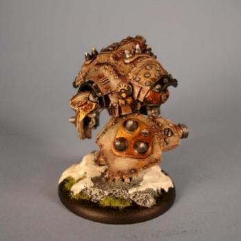 Warmachine Khador Kodiak Warjack (Winter Camo) by Papoose