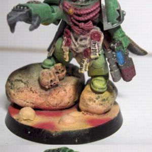 Reptile Chapter 3rd Battle Company's Captain Bravis by Matyilinko