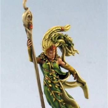 WARHAMMER Wood Elf Spellsinger PAINTED by Karina